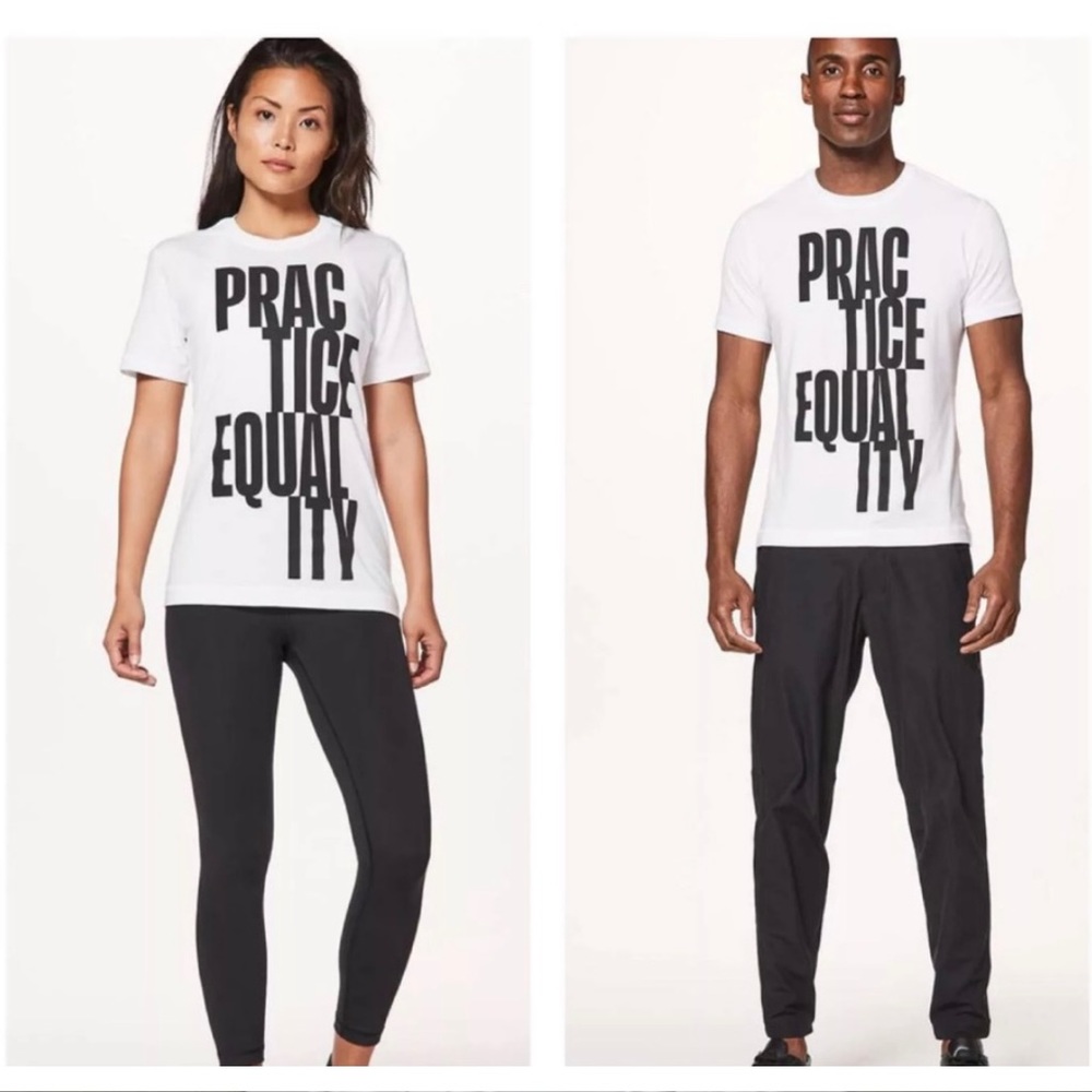 Lululemon Practice Equality Unisex Tshirt